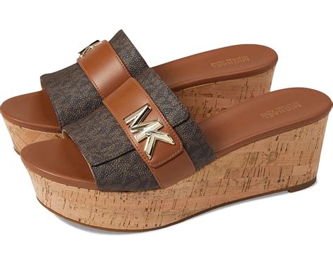 michael kors jilly platform slide|michael kors jilly platform wedge.